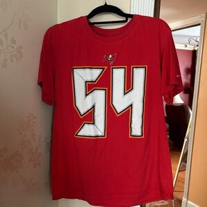 Buccaneers Lavonte David Nike tee sz L